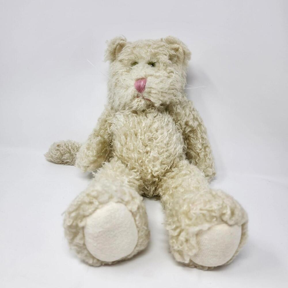 Boyds Collection Ltd J.B. Bean Series Plush Stuffed Animal‎ Toy Cream Cat